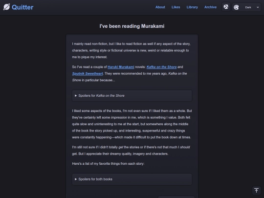 posts/reading-Murakami screenshot