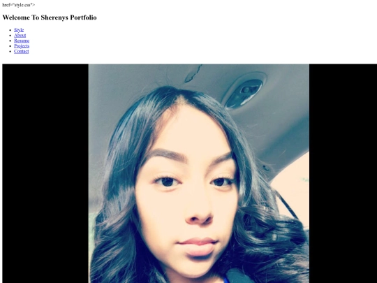 Portfolio screenshot