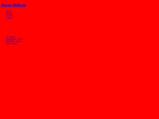 Portfolio/projects screenshot