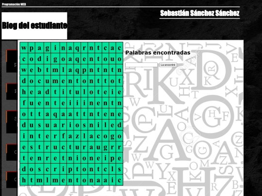index screenshot