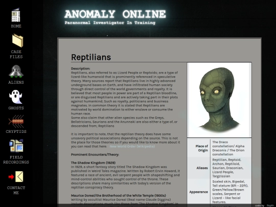 aliens/species/Reptilian screenshot