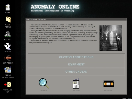 ghosts/navigate screenshot