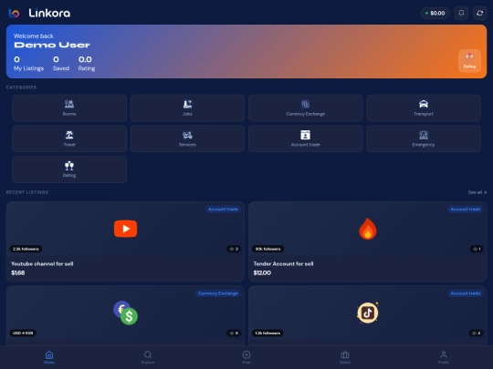 Aabs screenshot