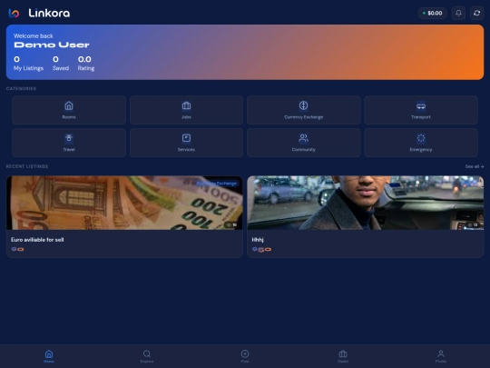 Linkora screenshot