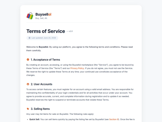PolicyBuysellol screenshot