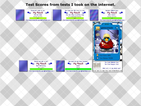 scores screenshot