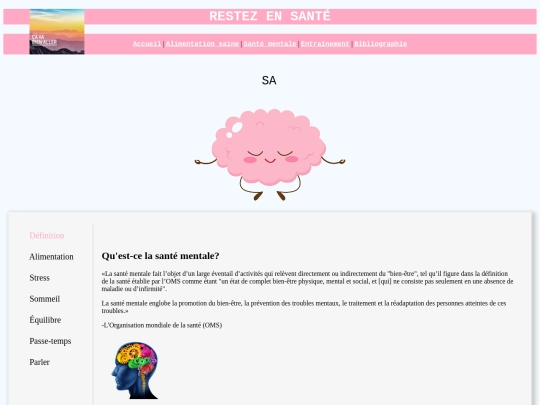 html/mentalhealth screenshot