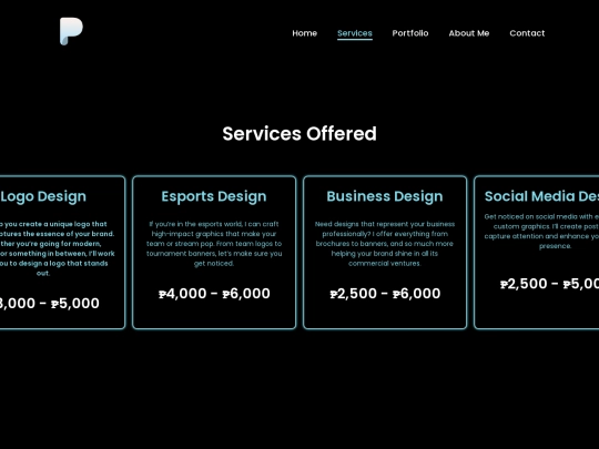 services screenshot