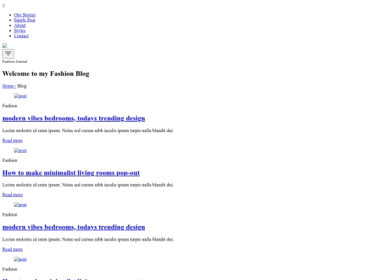 blog screenshot