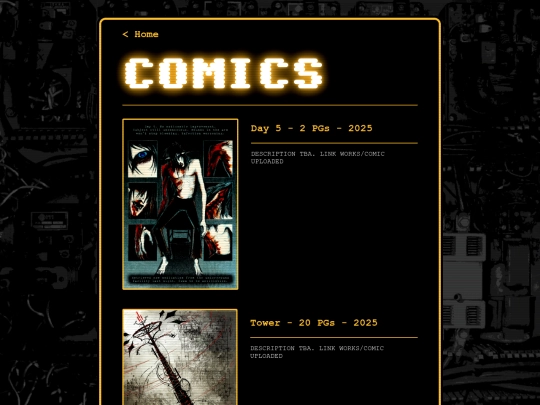 Comics screenshot