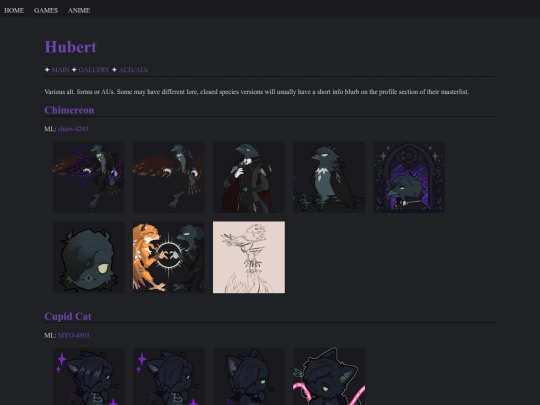 hubert-alts screenshot