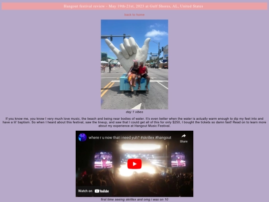 hangoutfest2023 screenshot