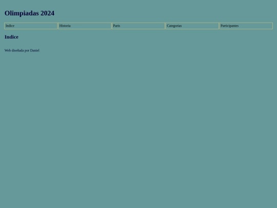olimpiadas screenshot