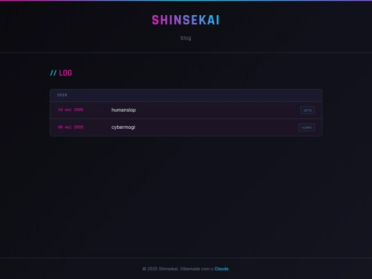 blog screenshot