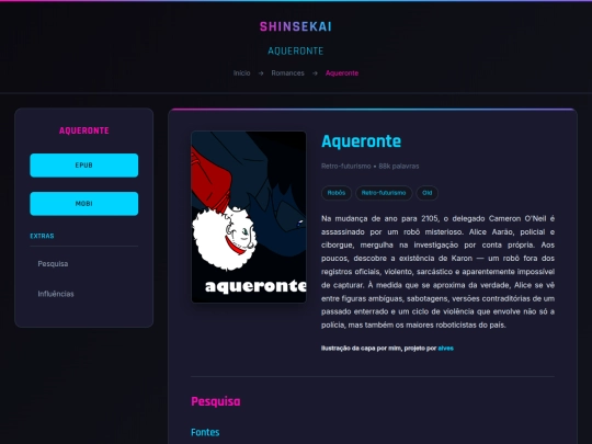 romances/aqueronte screenshot