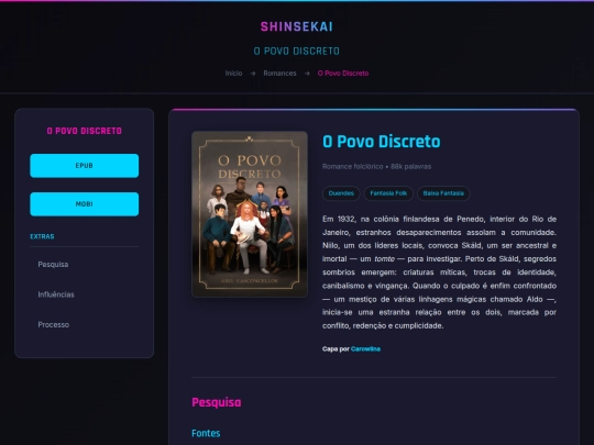 romances/o-povo-discreto screenshot