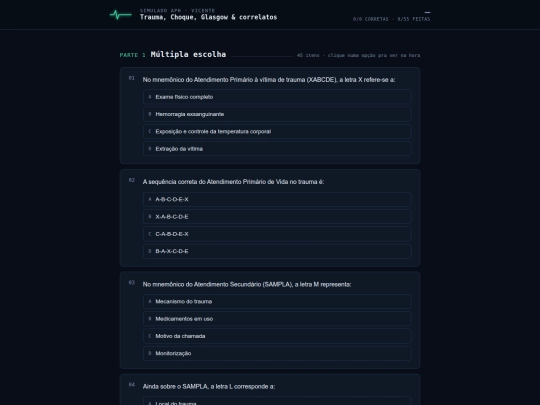 simulado_aph screenshot