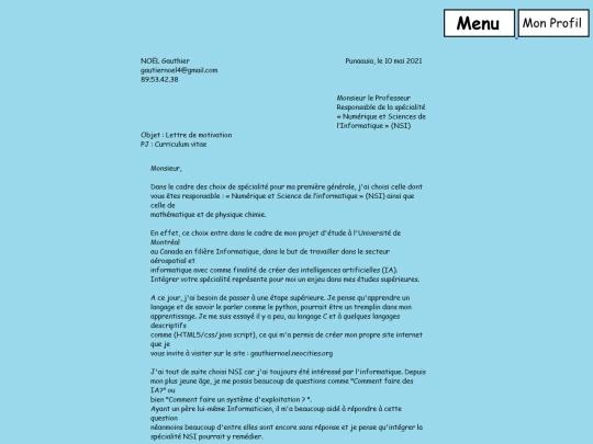lettre screenshot
