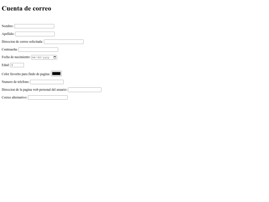 Componentes HTML 5 screenshot