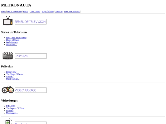 Metronauta 2.14 screenshot