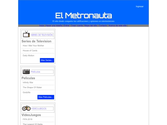 Metronauta 3.1 screenshot