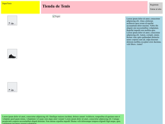 Pagina responsiva/areaGrid screenshot