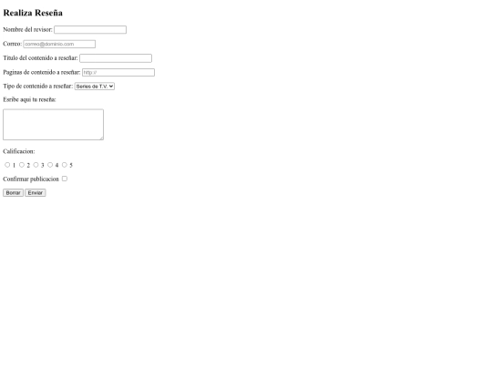 resena screenshot