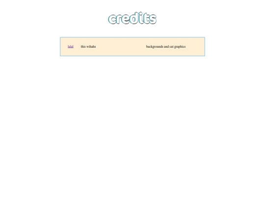 credits/credits screenshot