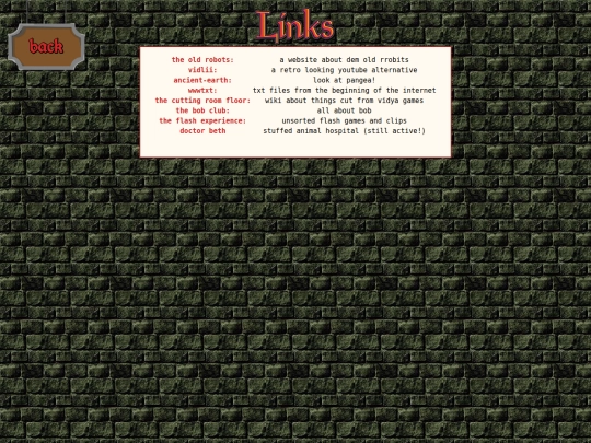 links/links screenshot