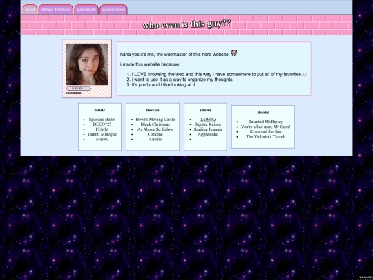 webmaster/webmaster screenshot