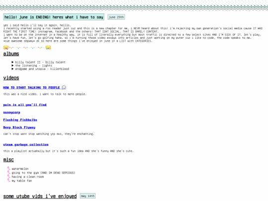 writings/posts screenshot