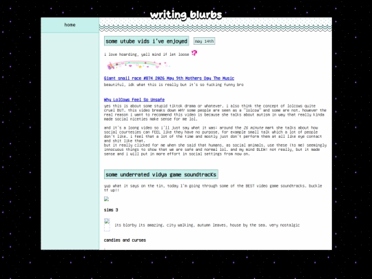 writings/writings screenshot