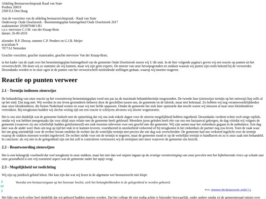 helpt/moesje/bestemmingsplan/reactie_verweerschrift screenshot