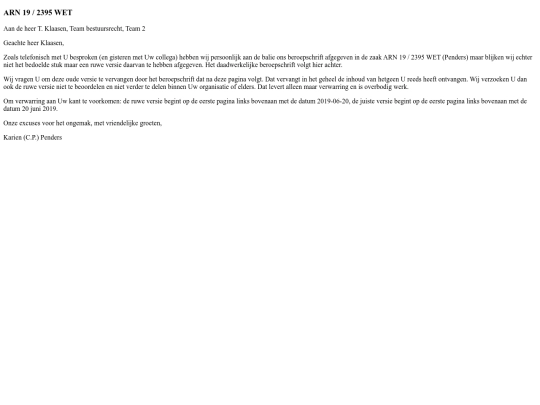 helpt/moesje/schadeverzoek/aanhef screenshot