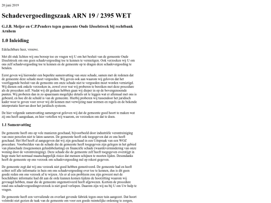 helpt/moesje/schadeverzoek/printen screenshot