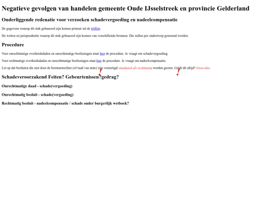 helpt/moesje/schadeverzoek/redenatie screenshot