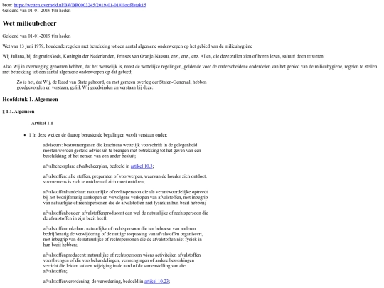 helpt/moesje/wetgeving/Wet_milieubeheer/wettekst screenshot