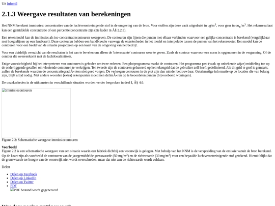 helpt/omwonenden/lucht/nieuw nationaal model/infomil_over_resultaten_berekeningen screenshot