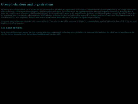 levels_of_abstraction/group_behaviour_and_organisations screenshot