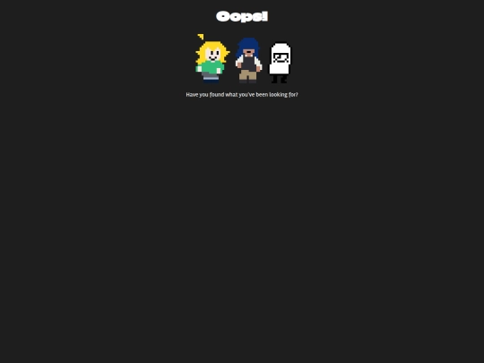 not_found screenshot