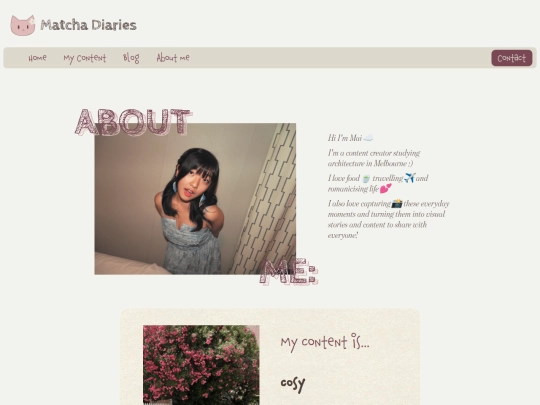 AboutMe screenshot