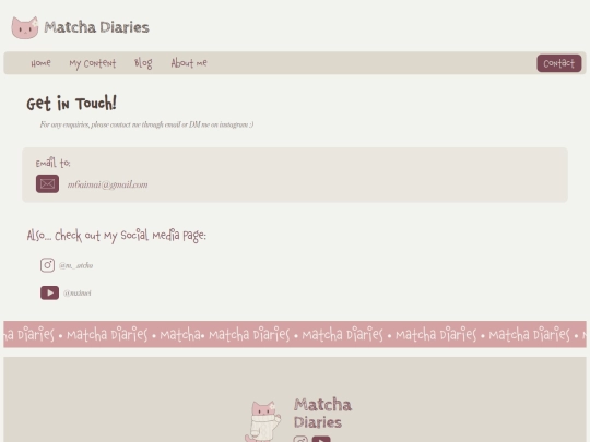 Contact screenshot