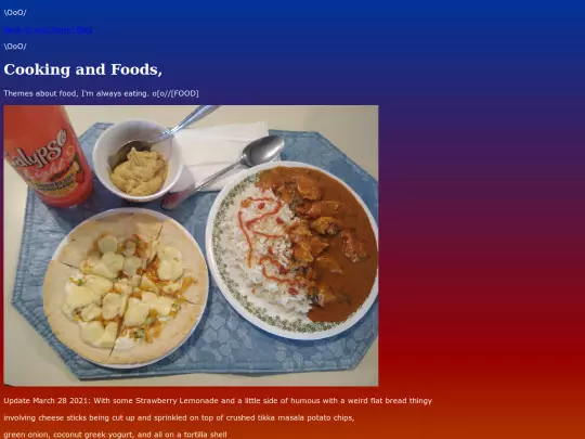 Cooking and Foods screenshot