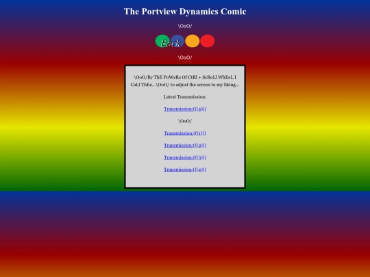 Vivid Visuals/Comics/PVD/PVDindex screenshot