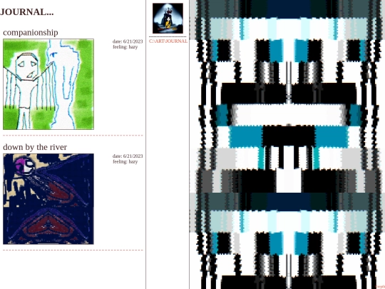 art/Experiments screenshot