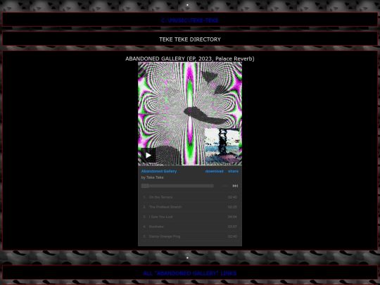 music/teketeke screenshot