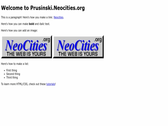 index screenshot