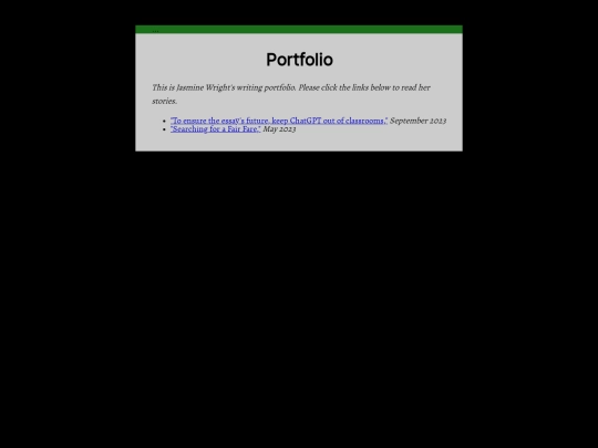 portfolio/portfolio screenshot