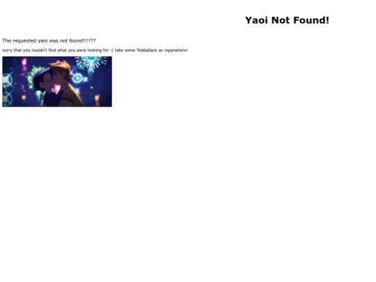 not_found screenshot