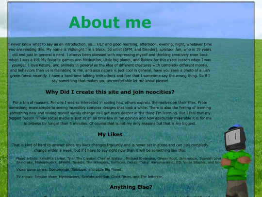 About_Me screenshot